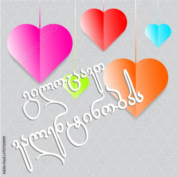 Obraz happy valentines day