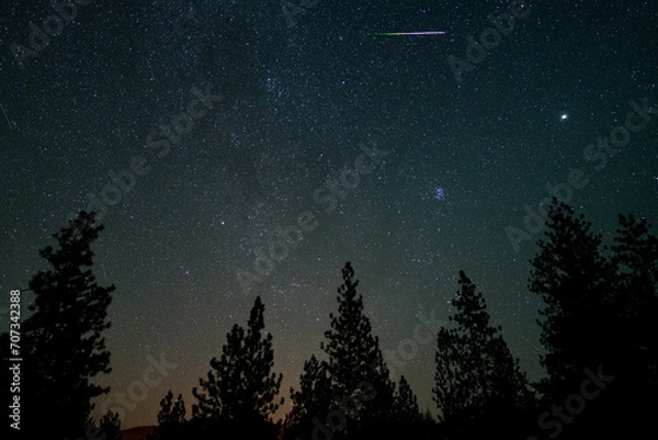 Obraz Perseids Meteor Shower Fireball
