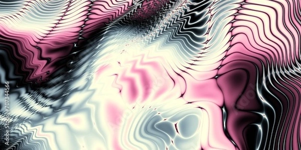 Obraz Abstract pattern. Horizontal background for any design. Abstract waves