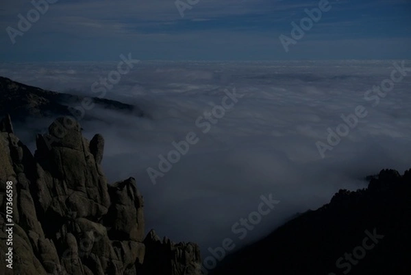 Obraz Thrilling mountain adventure