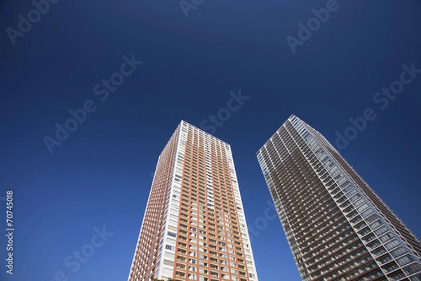 Fototapeta 高層マンション