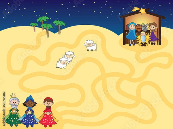 Fototapeta christmas game