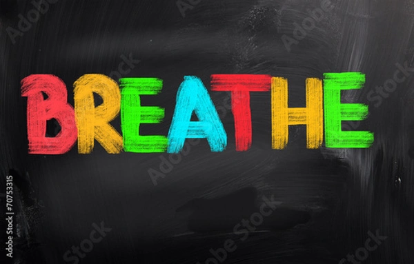 Obraz Breathe Concept
