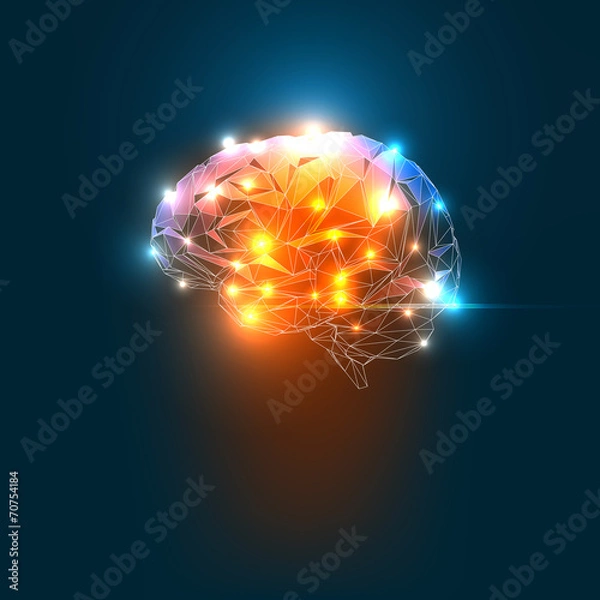 Obraz Ludzki mózg