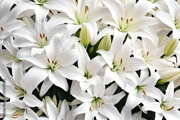 Obraz white flowers