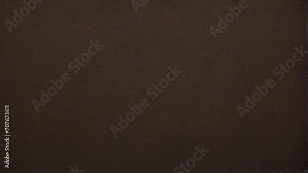 Obraz dark brown leather texture background. generative Ai.