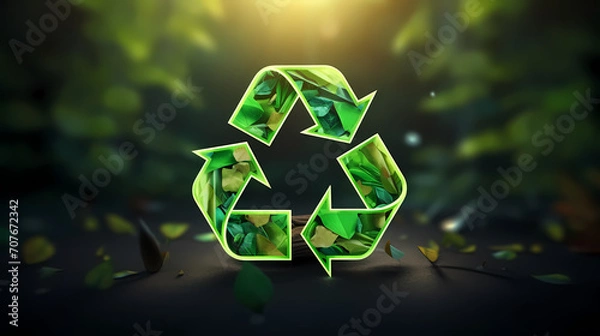 Fototapeta Environmental protection background, world environment day background, protect the environment