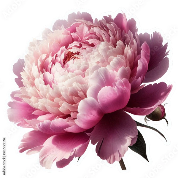 Obraz pink dahlia flower