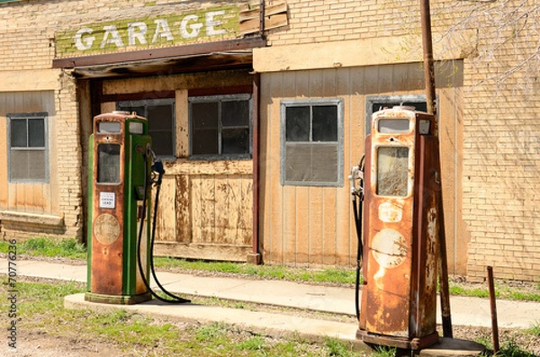 Obraz Gas Station