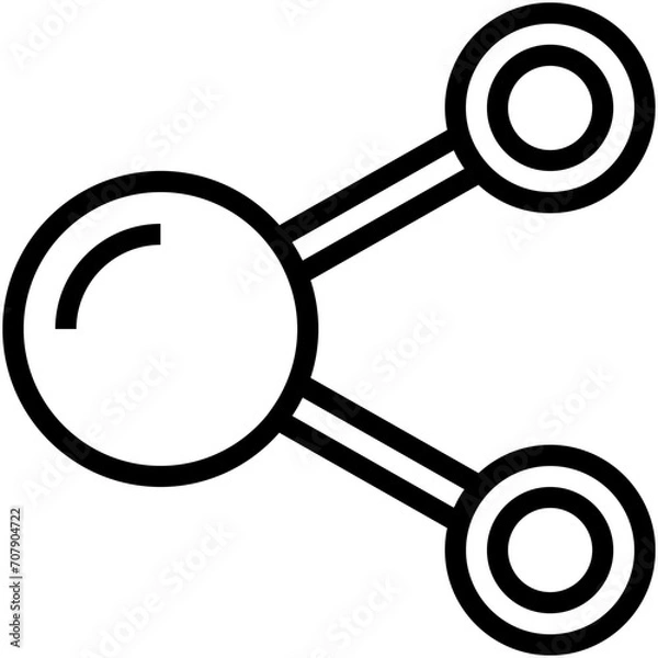 Obraz Share Vector Icon