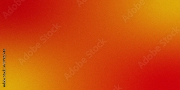 Fototapeta Abstract Fiery burnt RED foil gradient in pastel Light orange shimmer. Bokeh background with an pink color gradient, ombre effect. Textured with rough grain, noise, and bright spots.	