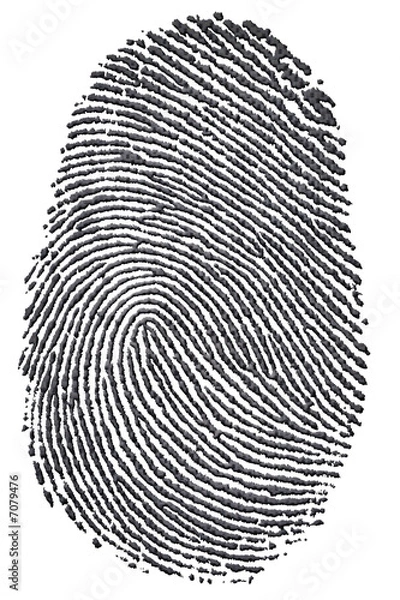 Fototapeta Carbon Fingerprint