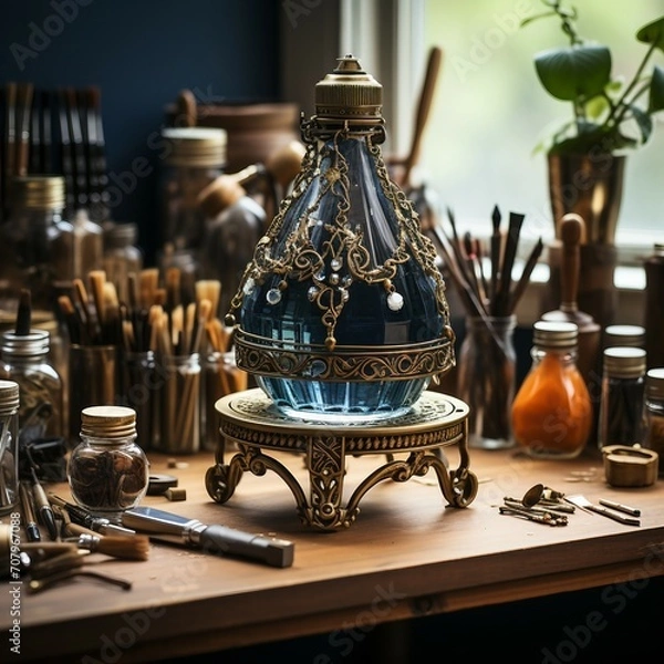 Obraz still life with candle