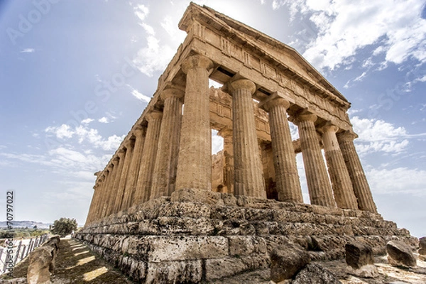 Fototapeta Tempio della Concordia, Agrigento - Sicilia