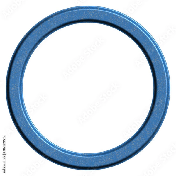 Obraz Contemporary round frame
blue round frame