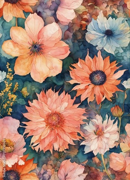 Obraz flowers in the garden