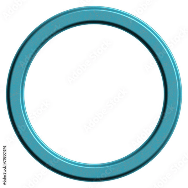 Obraz Modern circular photo frame 