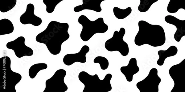 Obraz vector image of a cow pattern