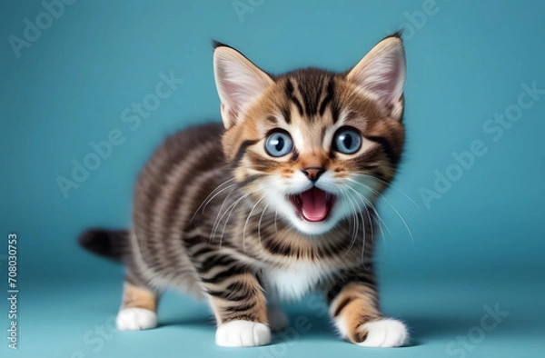 Obraz portrait of a cat. 