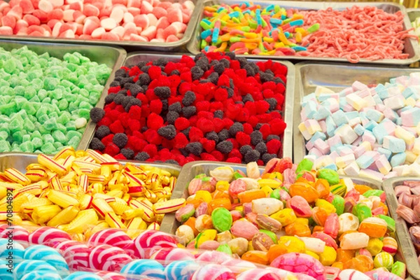 Fototapeta Sweets at the fair