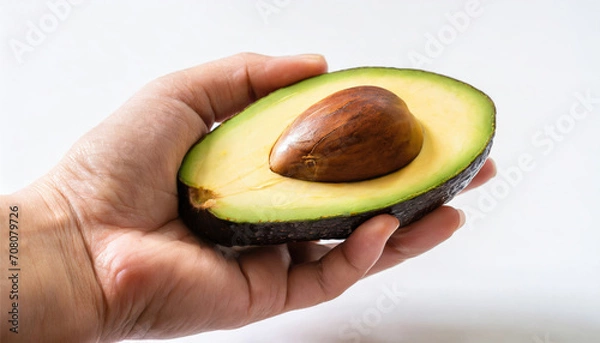Obraz avocado cut in half