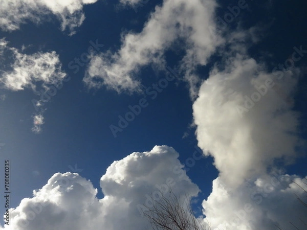 Obraz sky and clouds