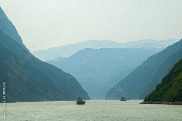 Obraz Three gorges, Yangtze river