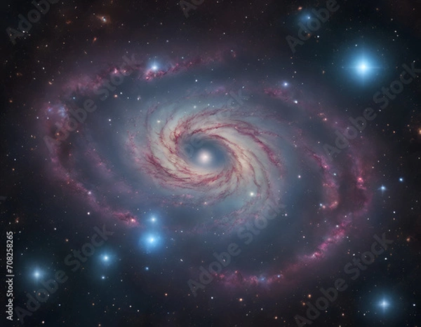 Obraz Distant galaxy