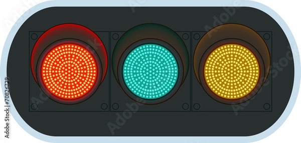 Fototapeta Traffic light