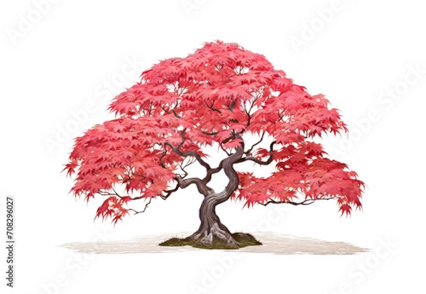 Fototapeta Japanese_maple_in_summer