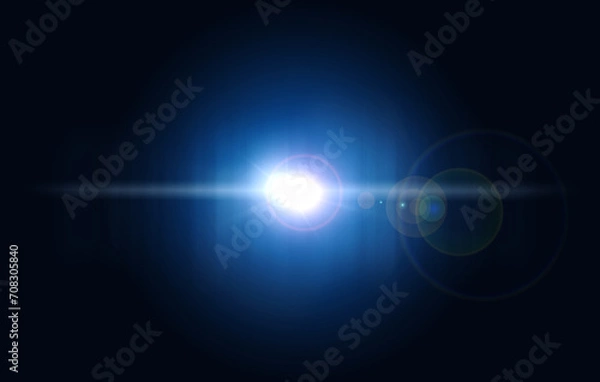 Fototapeta Lens flare background for design