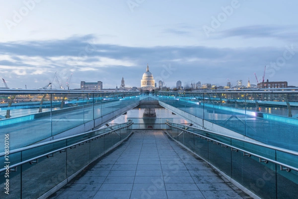 Obraz London - Millenium Bridge