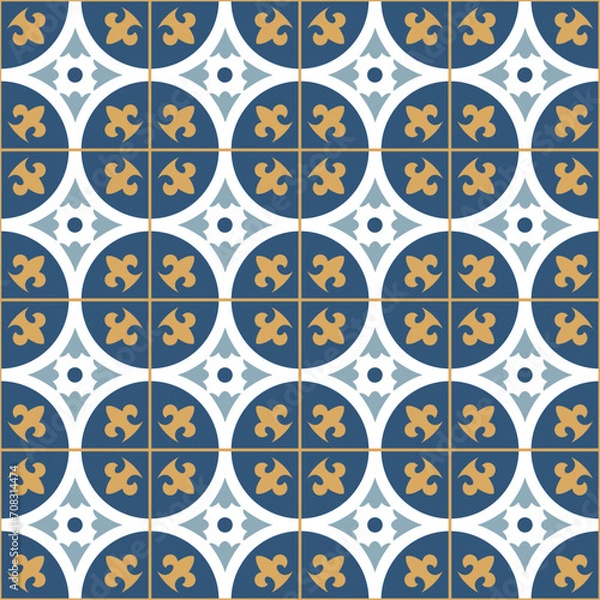 Obraz Elegant Classic Vintage Seamless Pattern
