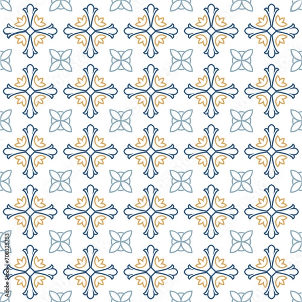Obraz Elegant Classic Vintage Seamless Pattern