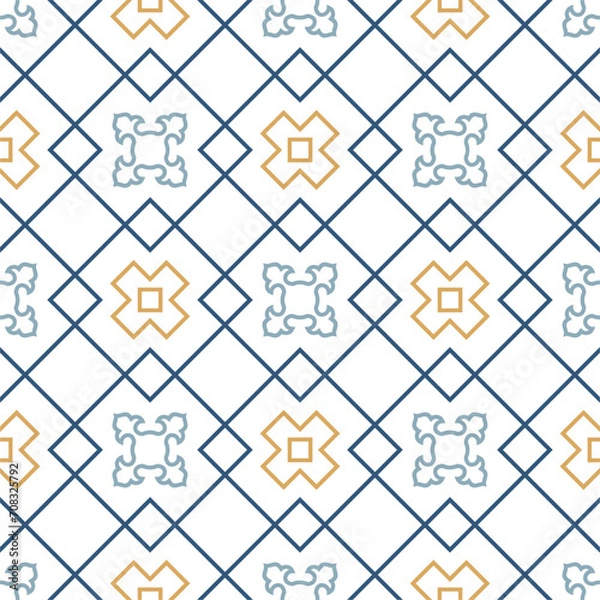 Obraz Elegant Classic Vintage Seamless Pattern