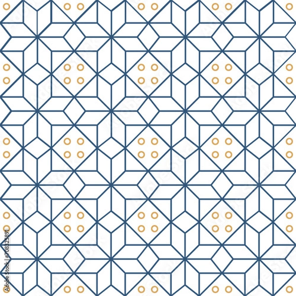 Obraz Elegant Classic Vintage Seamless Pattern
