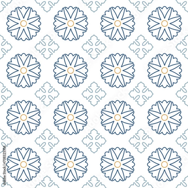 Obraz Elegant Classic Vintage Seamless Pattern