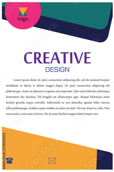 Obraz Creative  template