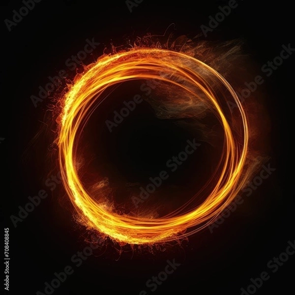 Fototapeta fiery explosion background