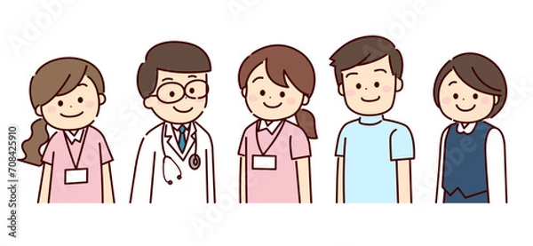 Obraz 在宅医療チームの人々