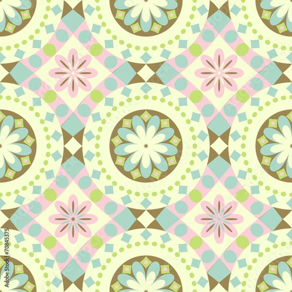 Fototapeta seamless ornament pattern