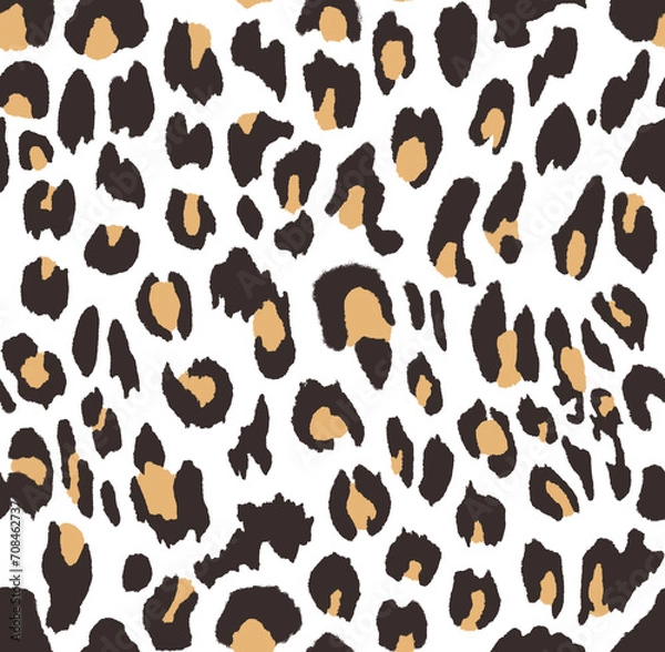 Fototapeta Leopard Spot Pattern Print Design