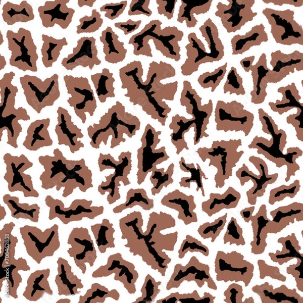 Fototapeta Abstract Giraffe Spot Pattern Print Design