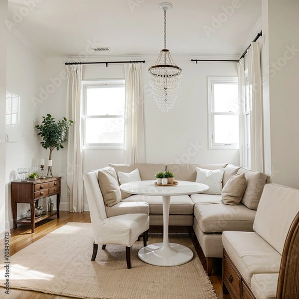 Fototapeta modern living room interior design