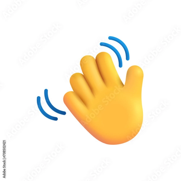 Obraz Waving Hand