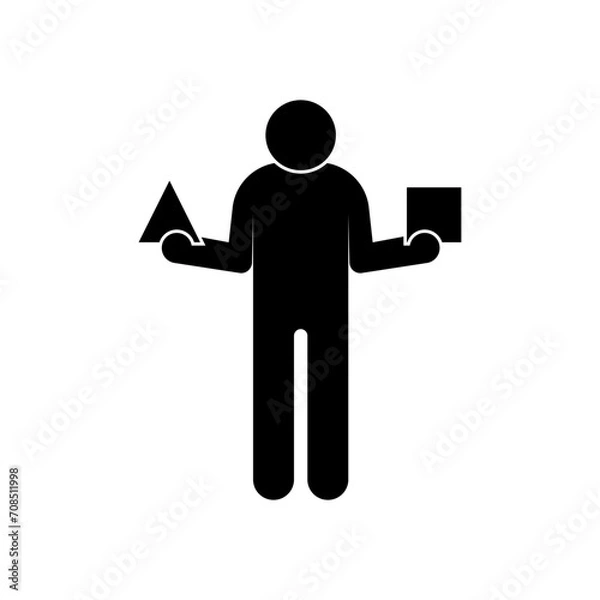 Obraz Comparison Icon. Contrast, Different  Symbol.