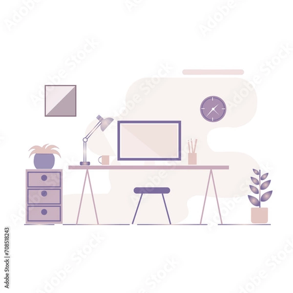 Fototapeta set of icons for web