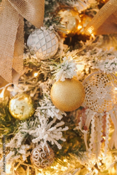 Obraz New year decoration in interior