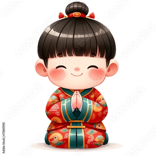 Obraz child is paying 