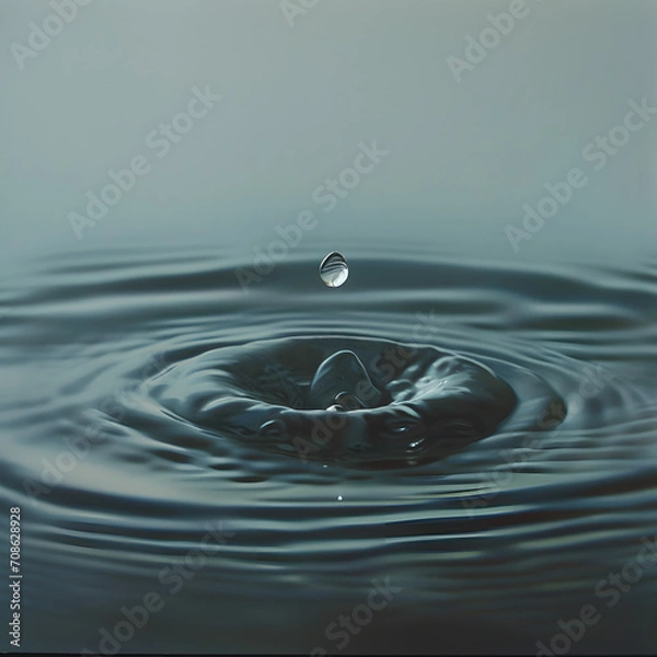 Obraz water drop splash 